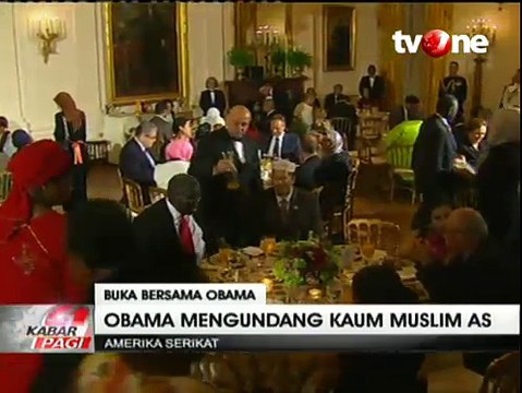 Obama Gelar Buka Puasa Bersama di Gedung Putih