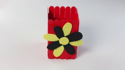 How to Make a Decorative Box out of Popsicle Sticks