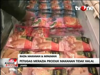 BPOM Jambi Gelar Razia Makanan di Sejumlah Pasar Swalayan
