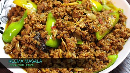 KEEMA MASALA *COOK WITH FAIZA*