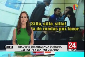Gobierno declaró en emergencia 198 establecimientos de salud de Lima Metropolitana