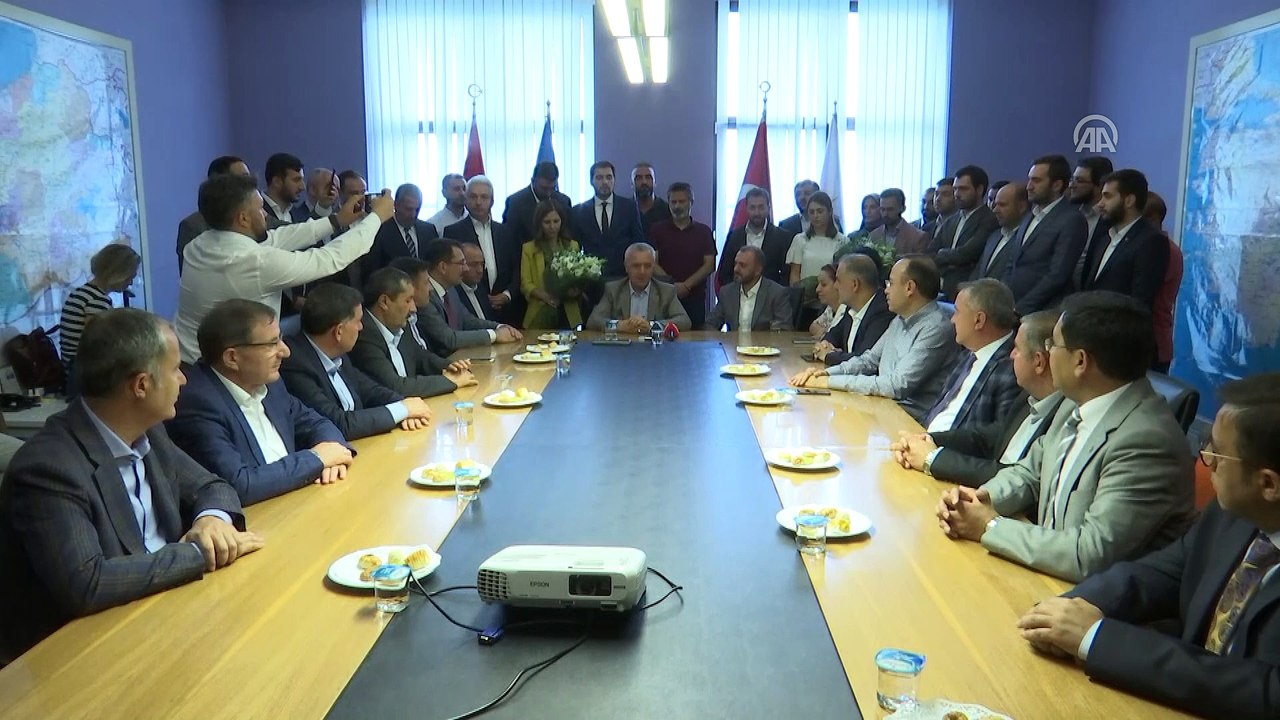 AK Parti Teşkilat Başkanlığı'nda devir teslim töreni - ANKARA