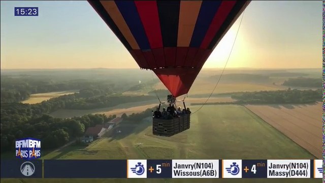 Petit tour en montgolfière au-dessus d'une Île-de-France pleine de surprises