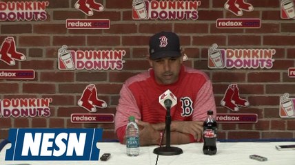 Alex Cora on Red Sox win over Rays