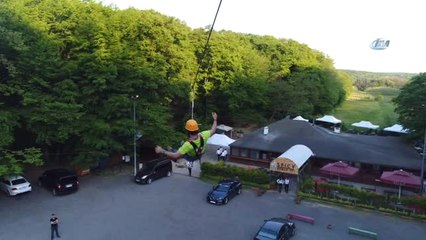 Adrenalin Tutkunlarının Adresi Kemerburgaz'daki Macera Parkı