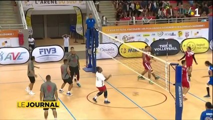 Océanias de volley ball, la sélection tahitienne s’incline face aux cagous