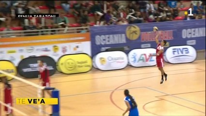 TH : Océanias de volley ball, la sélection tahitienne s’incline face aux cagous