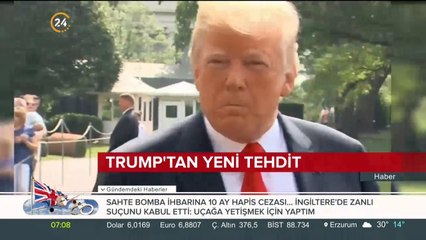 Trump'tan yeni tehdit