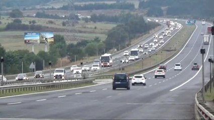 Bolu'da, Bayram Trafiği Yoğunluğu Artıyor