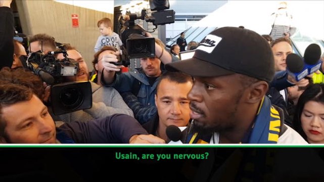 Usain Bolt touches down in Sydney ahead of Central Coast Mariners trial