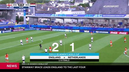 L'Angleterre renverse les Pays-Bas
