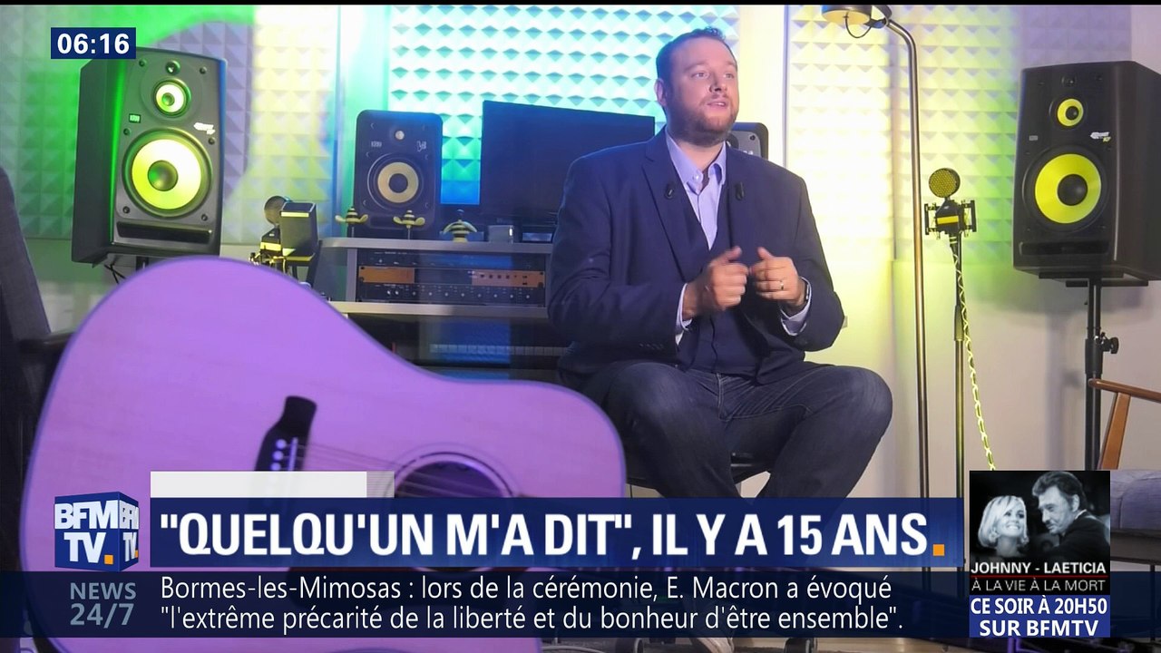 Secrets des tubes: "Quelqu'un m'a dit " de Carla Bruni