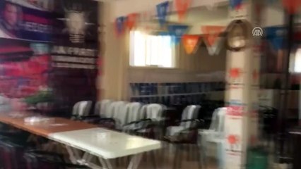 AK Parti Mahmudiye İlçe Başkanlığı binasına taşlı saldırı - ESKİŞEHİR