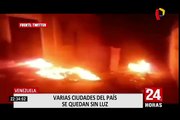 Venezuela: varias ciudades del país se quedan sin luz