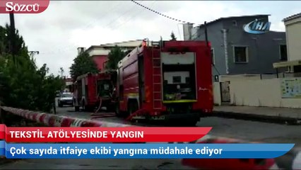 Descargar video: Avcılar'da tekstil atölyesinde yangın