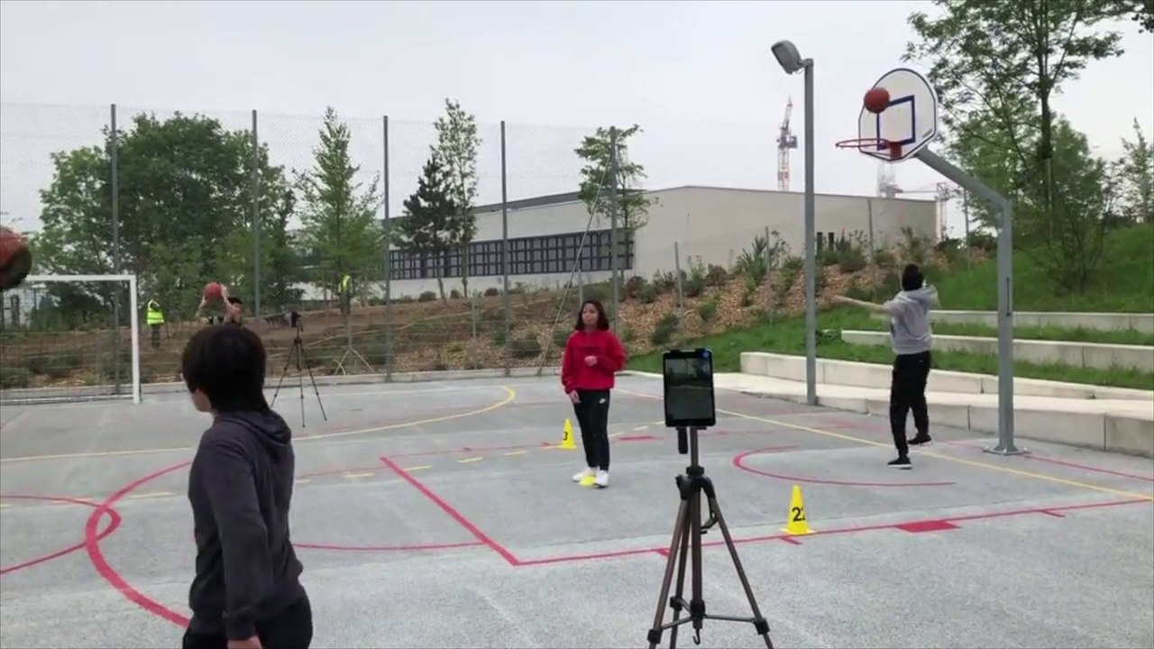 Séquence de Basket-ball au Lycée International de l'Est Parisien