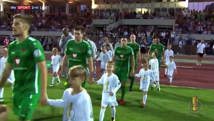 أمين حارث يصطاد ضربة جزاء ويؤدي مباراة رائعة ومدربه يهنئه 18/08/2018