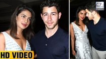 Nick Jonas & Priyanka Chopra Enjoy Dinner With Family In Mumbai