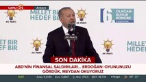 Başkan Erdoğan AK Parti 6. Olağan Büyük Kongresi'nde konuşuyor