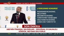 Başkan Erdoğan AK Parti 6. Olağan Büyük Kongresi'nde konuşuyor