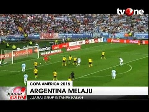 Kalahkan Jamaika, Argentina Lolos ke Perempat Final Copa America
