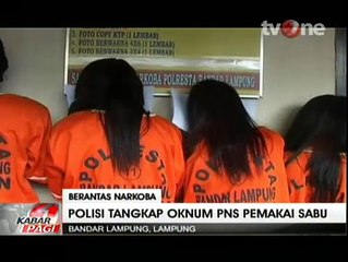 Asik Nyabu, PNS PT KAI Bandar Lampung Ditangkap Polisi
