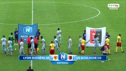 J03 : Lyon Duchère AS - US Boulogne CO I National FFF 2018