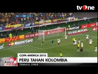 Tahan Imbang Kolombia 0-0, Peru Lolos ke Perempat Final