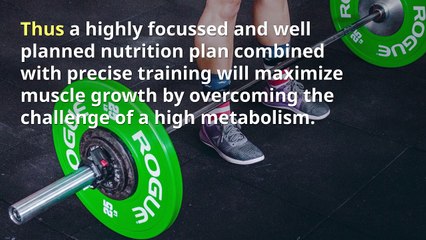 FEW TIPS TO BUILD Lean Muscle EVEN WITH HIGH METABOLISM