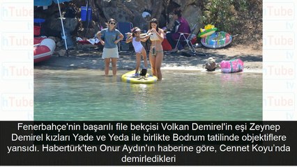 Cennet'te bir melek! Zeynep Demirel fit görüntüsüyle büyüledi