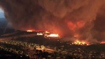 Footage of California's largest fire tornado in history