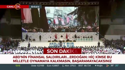 Başkan Erdoğan AK Parti 6. Olağan Büyük Kongresi