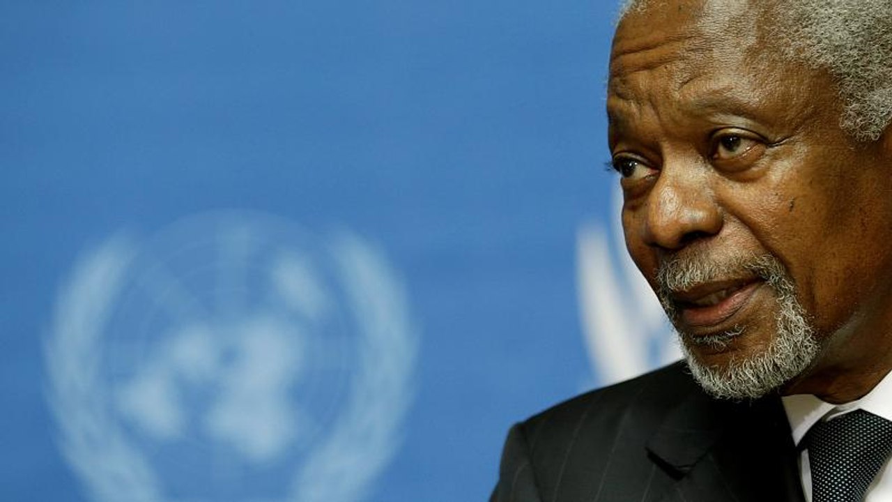 Ehemaliger un-generalsekretär kofi annan ist tot