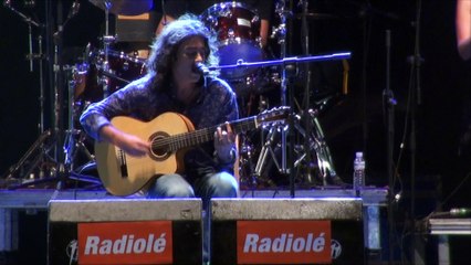 Actuación de Javi Cantero en el concierto de Radiolé de las Fiestas de Leganés 2018