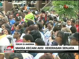 Ratusan Warga AS Lakukan Aksi Damai Kecam Penembakan di  Gereja Emanuel AME