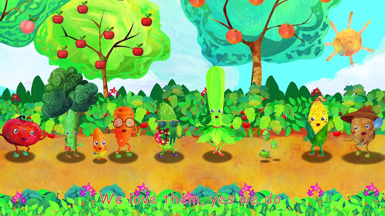 Vegetables Song (2D) - Cocomelon (ABCkidTV) Nursery Rhymes & Kids Songs