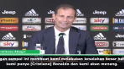 Ada Ronaldo Tidak Menjamin Kemenangan - Allegri