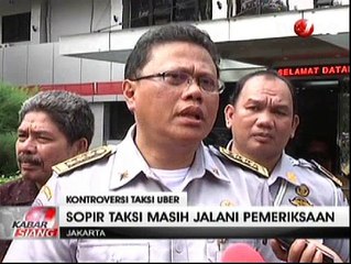 Lima Taksi Uber Ditangkap Dishub