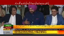 Navjot Singh Sidhu's press conference with PTI leaders - 18th August 2018