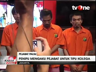 Polda Metro Tangkap Komplotan Pejabat Palsu Pelaku Penipuan