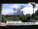 Aktivitas Gunung Sinabung Meningkat, Warga Khawatir Untuk Berpergian