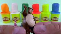 Masha and The Bear   Маша и Медведь   PlayDoh Surprise eggs , Tv hd 2019 cinema comedy action