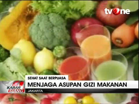 Ini Tips Gaya Hidup Sehat Saat Berpuasa
