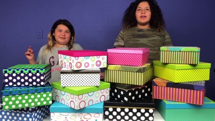 MYSTERY BOX OF 3 COLORS OF GLUE SLIME CHALLENGE