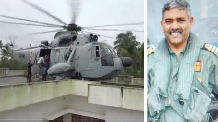 Kerala Flood में Captain Rajkumar ने दिखाया शौर्य, 26 लोगों का Helicopter से Rescue| वनइंडिया हिंदी