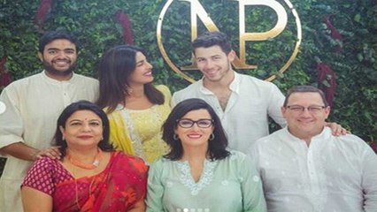Priyanka Chopra & Nick Jonas: First FAMILY photo from her Engagement Ceremony | FilmiBeat