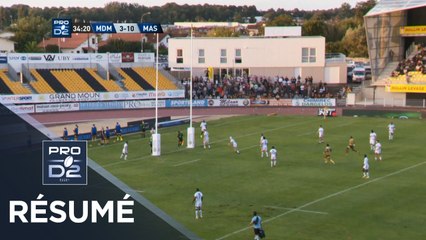 PRO D2 - Résumé Mont-de-Marsan-Massy: 33-10 - J1 - Saison 2018/2019