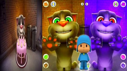 Cartoon For Kids Juniors Toddlers Preschool Babies and learn Colors with My Talking Tom Po