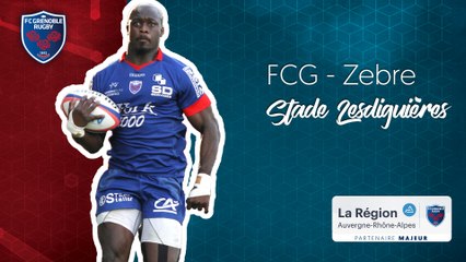Les essais du match FCG - Zebre