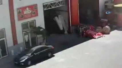 Kaynak Yaparken Sünger Deposunu Böyle Yaktılar